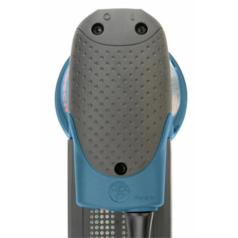 View of Handheld Palm Sander And Polisher With Variable Speed 7500 To 12000 OPM, 5 Inch, Dampening Braking To Fight Swirl Marks