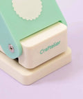 Multimaterial Scalloped Circle Punch For Card Making Scrapbooking And DIY Craft Projects Cuts Photo Paper Cardstock Acetate And More