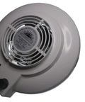 Top view of 3 In 1 Solder Smoke Absorber And Fume Extractor With Dimmable LED Light for soldering, showing fan and controls.