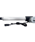JLDQ-19.415.205D04 Linear Actuator Replacement with dual cable and 2-pin plug, side view, electric sofas, lift chairs, recliners.