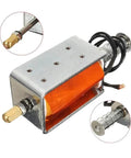Rock Solid 12V DC Solenoid Starter With 35mm Long Stroke Push Pull Open Frame Design for reliable mechanical startup
