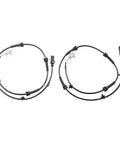 Premium Rear Abs Wheel Speed Sensor Pair For Awd Nissan Rogue And X Trail Driver And Passenger Side with harnesses.