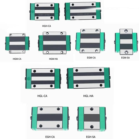 Rugged Linear Guide Slider Kit For Precise Motion On CNC Machines And Automation Gear, Heavy Duty Slide Rail System With Ultra Smooth Glide, 15 20 25 30 Series Compatible, Durable Line Rail For Consistent Trajectory, multiple steel blocks