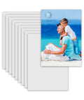 Sublimation Aluminum Blanks 8x12 Inches Matte White Sheets for Photo Customization and Heat Transfer Printing 0.22 Mm Thick 10 Piece Set