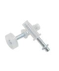 6 Pack Bi Fold Door Hardware Kit With Top Pivot And Top Roller Guide Wheel for folding, durable plastic and iron.