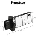 Top Shelf Mass Airflow Sensor Replaces Oem 22680 7S00 for Heavy Duty Trucks, showing product dimensions 3.6x1.2x1.3 inches.