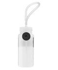 Front view of Genesis Universal 1-Person brake bleeder bottle with 16 lb magnet mount and 12 in fluid tube.