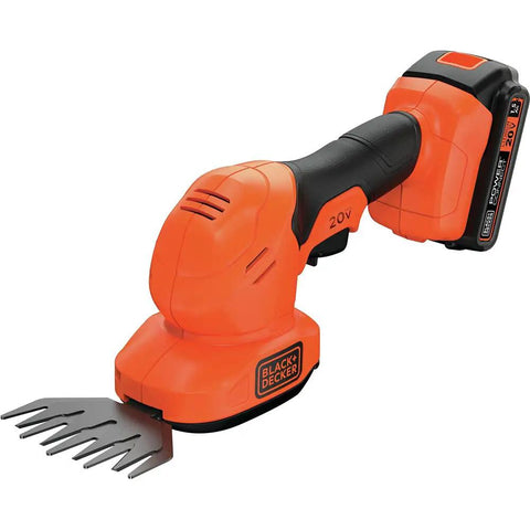 Lightweight Cordless Hedge Shear Kit With Three Eighth Inch Cut, Interchangeable Four And Eight Inch Blades, 20V Max PowerConnect Compatible