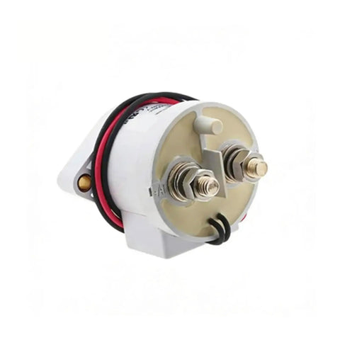 Hardcore 500 Amp Automotive Contactor Relay For 12V To 24VDC Systems showing connection terminals and wiring for reliable use.