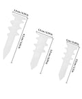 White Plastic Drywall Anchors Kit With 300 Pieces For Heavy Duty Drywall Repair And Installation, showing various sizes