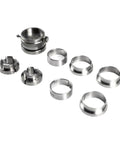 Watch Movement Holder And Repair Tool Rotating Base Kit showing seven-position spinner for 8500 2000 7750 2824 2671 movements