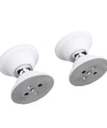 Heavy Duty Magnetic Door Catch For RVs Campers And Travel Trailers Strong Metal Magnet Door Stopper With Easy No Tool Installation White Finish 2 Pack
