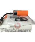 KI0207 Capacitive Proximity Sensor Switch For Automation And Robotics Control with connector and mounting accessories.