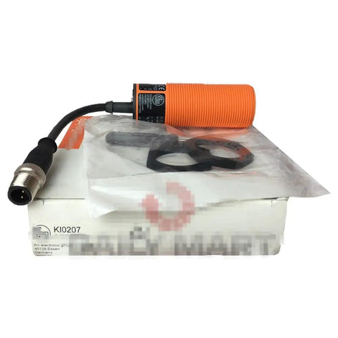 KI0207 Capacitive Proximity Sensor Switch For Automation And Robotics Control with connector and mounting accessories.
