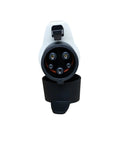 Heavy Duty Sae J1772 Type One Ev Charging Connector Female Plug Without Cable 5 Pin with a white housing and open face view.