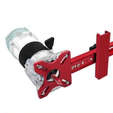 Pro Grade Aluminum Alloy Router Milling Bracket Circle Cutting Jig Adjustable Quick Release Router Guide