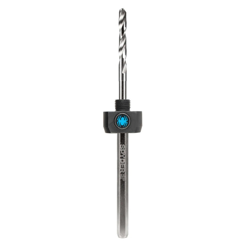 Spyder Hex8 3/8-inch quick-change hole saw arbor with HSS pilot bit