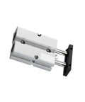 Double Shaft Pneumatic Actuator TN16X70S M5 Port For Stable Output Guide Rail Linear Motion Compact Design Low Downtime