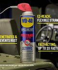 Penetrant With 8 Inch EZ Reach Flexible Straw Pulls Rusted Nuts Loose And Frees Stuck Bolts, Deep Penetration Into Crevices And Seams, 13.5 Oz can
