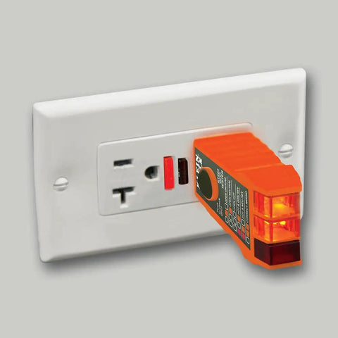 Non Contact Voltage Tester Kit With Low Voltage Pen Detects 50 to 1000V AC and GFCI Receptacles Bright Green LED For Quick Wire Checks