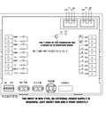 Wiring diagram for All In One PLC HMI With 2.8 Inch Touch Screen Display, Seven Input Five Relay Outputs, Four Transistor Outputs FX1S Compatible