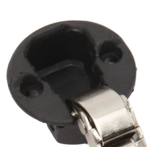 Close-up of Soft Close Cabinet Hinges 26mm For Glass Doors 2 Pack Easy Install Hardware Cold Rolled Steel Durable Cabinet Door Hinges