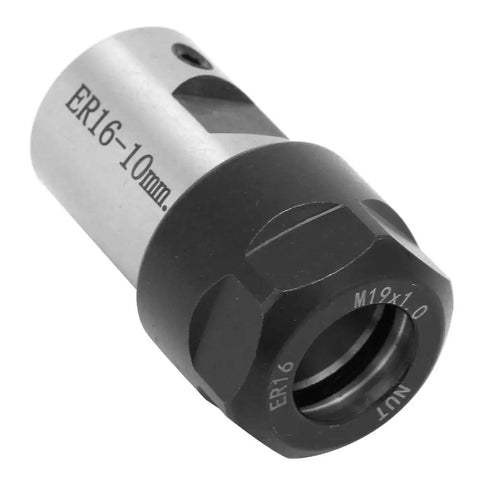 ER16 Collet Block Chuck Holder For CNC Milling Machines, Heavy Duty Pro Grade 10mm Tool Bar, 35L Length, Spindle Clamp Tool