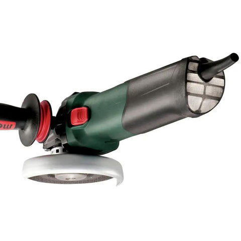 6 Inch Angle Grinder With 13.5 Amp Power, 9,600 RPM, Lock On Switch, WE 15 150 Quick, visible motor design, side view