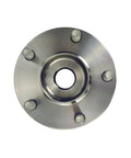 Front view of rear wheel bearing and hub assembly for Mazda CX5 2013 to 2018 fits 2013 2014 2015 2016 2017 2018 1 piece replacement kit