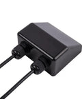 Solar Cable Entry Gland Housing Mount For RVs Boats Caravans And Marine Applications Waterproof UV Resistant 100 Percent Recyclable Cable Gland Fits 6mm To 12mm Easy Install Aluminum Frame Compatible black plastic with double cable entry