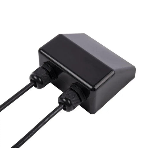 Solar Cable Entry Gland Housing Mount For RVs Boats Caravans And Marine Applications Waterproof UV Resistant 100 Percent Recyclable Cable Gland Fits 6mm To 12mm Easy Install Aluminum Frame Compatible black plastic with double cable entry