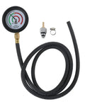 Pro Grade Exhaust Back Pressure Tester Kit With 6 Foot Hose, Professional Car Exhaust Back Pressure Gauge, Adapter And Hose Clamp, Includes Durable Carton Packaging; 2.5-inch gauge, hose, adapter, clamp