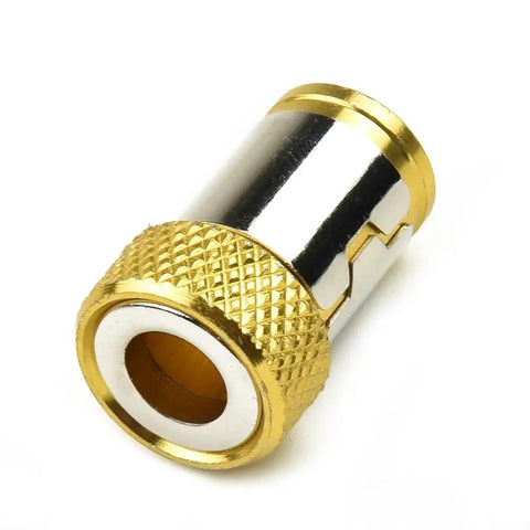 Magnetic Ring Screwdriver Bit Holder For 1/4 Inch Hex Driver Bits, Alloy Steel Magnetizer For Screw Retention, Heavy Duty Bit Accessory For Hand Tools, Keeps Screws In Place And Easy To Retrieve.