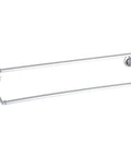 Bancroft 24 Inch Double Towel Bar In Solid Brass, Classic Turn Of The Century Style, Durable Bath Hardware