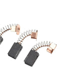 10Pcs Electric Motor Carbon Brushes 5x8x12mm Replacement for Angle Grinder G720 and Power Drill close-up