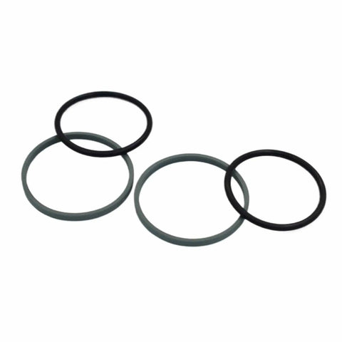 Piston Rod Seal Kit With PTFE Copper Powder Seal And NBR O-Ring, showing PTFE glide rings and NBR O-Rings for hydraulic use.
