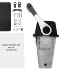 Suzuki Outboard Remote Control Assembly 67200-93J13 Top Mount Power Trim and Tilt with mounting parts and manual
