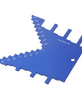2 In 1 Aluminum Step Depth Gauge For Router And Table Saw Pro Grade Adjustable Cutting Height For Alignment And Calibration Woodworking Measuring Tool Blue For Quick Setup And Long Lasting Reliability