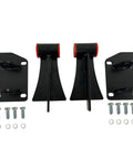 Top Shelf Badass Engine Swap Kit LS Motor Mount Set Frame Brackets Bushings For Chevy LS1 LS6 with hardware included.