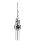 Built To Last Carbide Tipped Countersink Drill Bit With A Slick Slow Spiral Design And Straight Shooting 82 Degree Angle For No Sweat Screw Seating In Wood MDF Lumber And Aluminum Featuring A 5/16 Inch Round Shank.