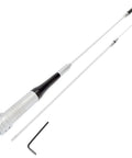 Dual Band Ham Radio Antenna For Cars And Trucks, 144 And 430 MHz VHF And UHF Mobile Antenna with Allen key and metal finish