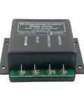 RV Battery Isolator Relay Delay With 2 Terminals Copper Contacts And Screw Connector 13.1V 10A Bi Directional Front View
