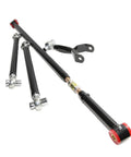Rear Control Arm Kit With Adjustable Upper And Lower Arms And Panhard Bar For 2005 2014 Mustang S197 Chassis Upgrade Your Ride With Easy Alignment Stiffer Handling And Smooth Street To Track Performance, black steel arms