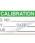 Laminating Calibration Labels 2x1 Inch Waterproof Write On Stickers For Easy NIST ISO 9000 Compliance, Audit Ready Calibration Records, Durable Weatherproof Labels For Industrial Equipment on a calibration label