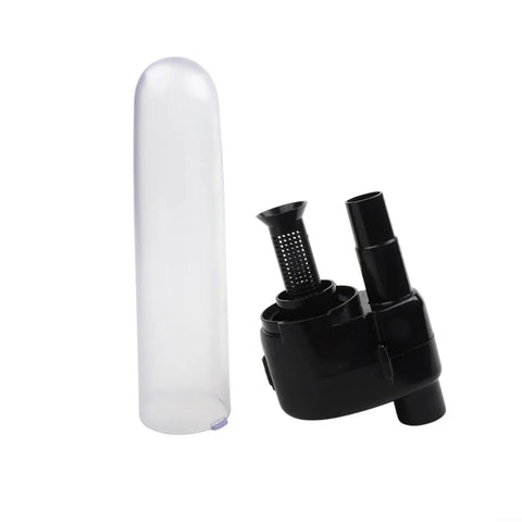 Heavy Duty Vacuum Dust Box Separator Bucket For Clogs Effortlessly Compatible With Standard Shop Vacs, includes filter and connection tube.