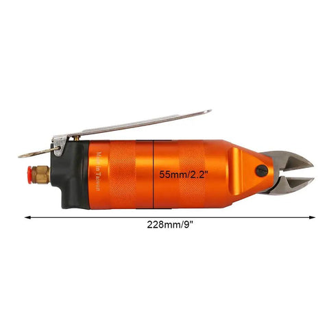 Ergonomic Air Powered Metal Shear Cutter Built Tough For Snipping Wire And Sheet Metal Zero Fatigue Heavy Duty Pneumatic Snips Working At Ninety Psi Rock Solid No Sweat Performance