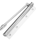 Adjustable Aluminum Door Closer With Automatic Spring Pro Grade Heavy Duty Hands Free Closing Soft Close Action Fireproof Design