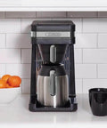 Speed Brew Platinum Thermal Coffee Maker With 70 Oz Stainless Steel Reservoir 10 Cup Capacity Fast Brew Black Finish