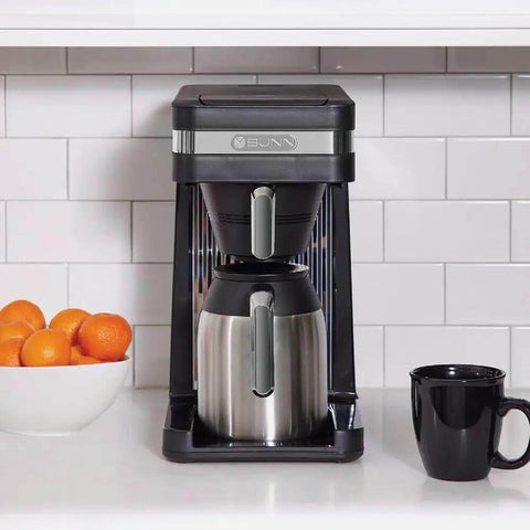 Speed Brew Platinum Thermal Coffee Maker With 70 Oz Stainless Steel Reservoir 10 Cup Capacity Fast Brew Black Finish