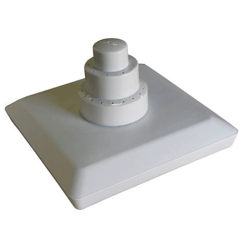 Floating Pool Fountain With Adjustable Height Up To Sixteen Feet Three Tier Grecian Water Feature For Above Ground Or Inground Pools Quick Setup No Tools Needed White